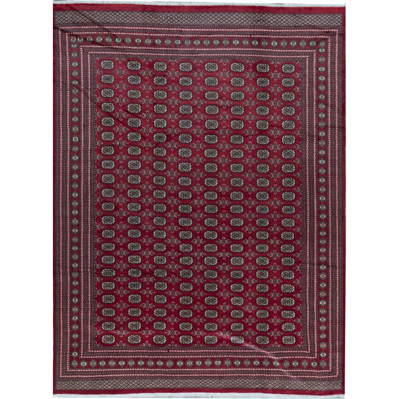 Bokara Rug Co., Inc. Oriental HandKnotted Wool Red Area Rug Perigold